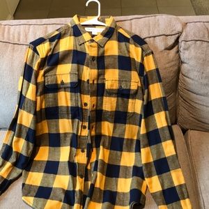 Flannel button up